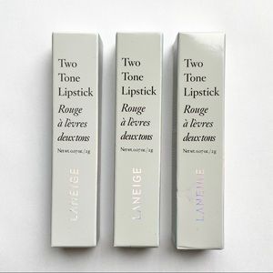 Laneige Two-Tone Lipstick x3